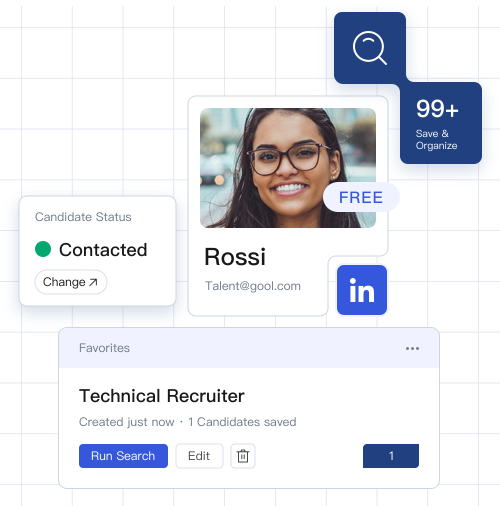 AI-Powered Talent Search Interface