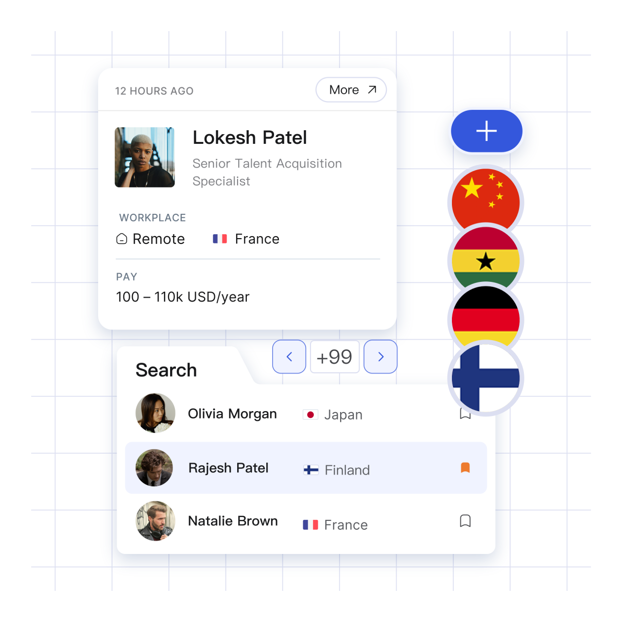 Talent Search Interface